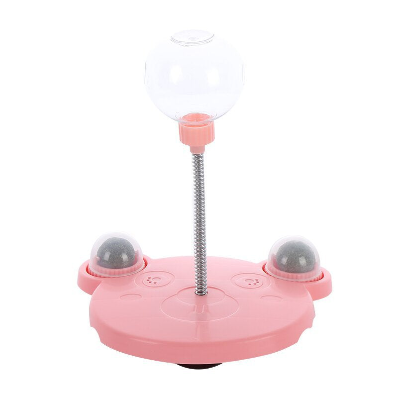 Cat Toy Pet Feeder: Leaking Food Ball, Puzzle Training Dispenser