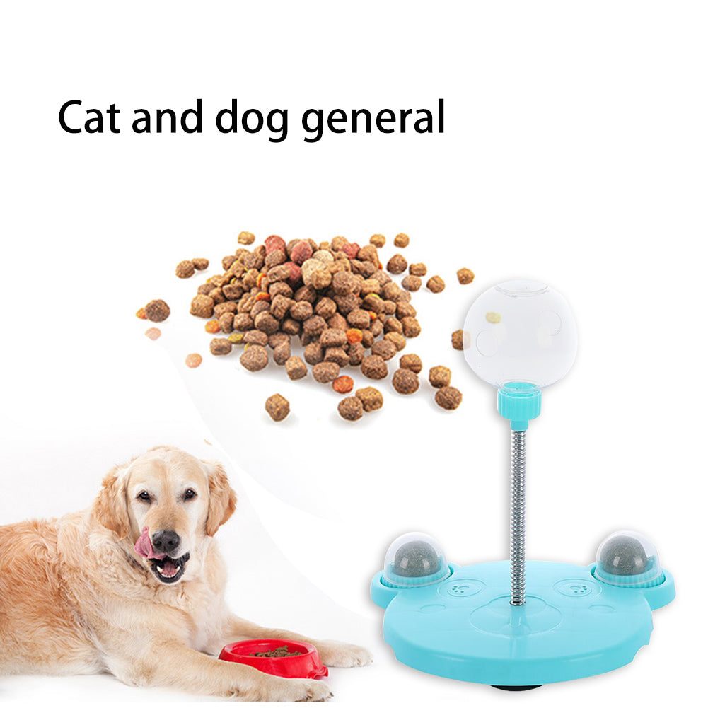 Cat Toy Pet Feeder: Leaking Food Ball, Puzzle Training Dispenser