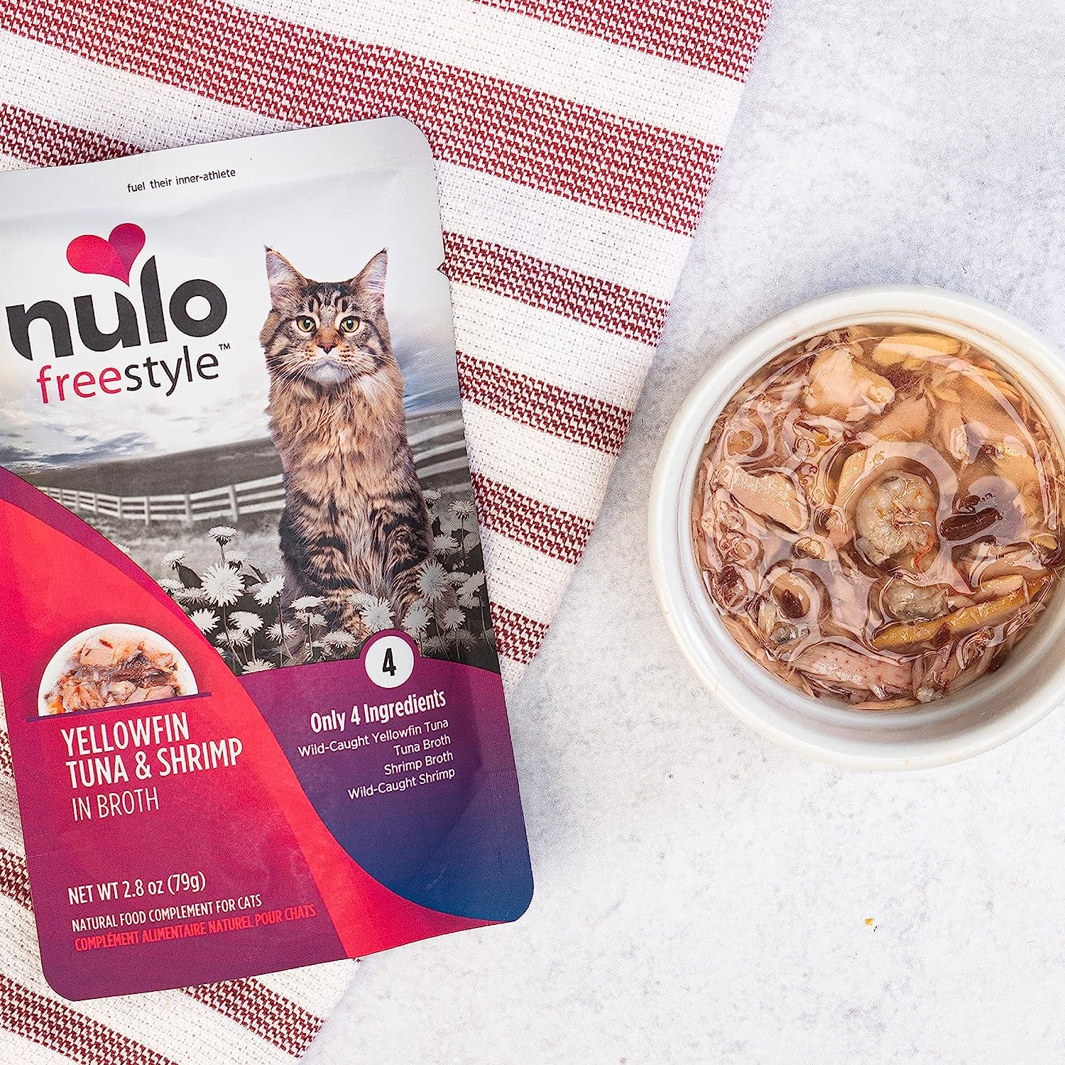 Freestyle Cat & Kitten Wet Food Topper: Amino Acids for Heart Health, High Animal-Based Protein