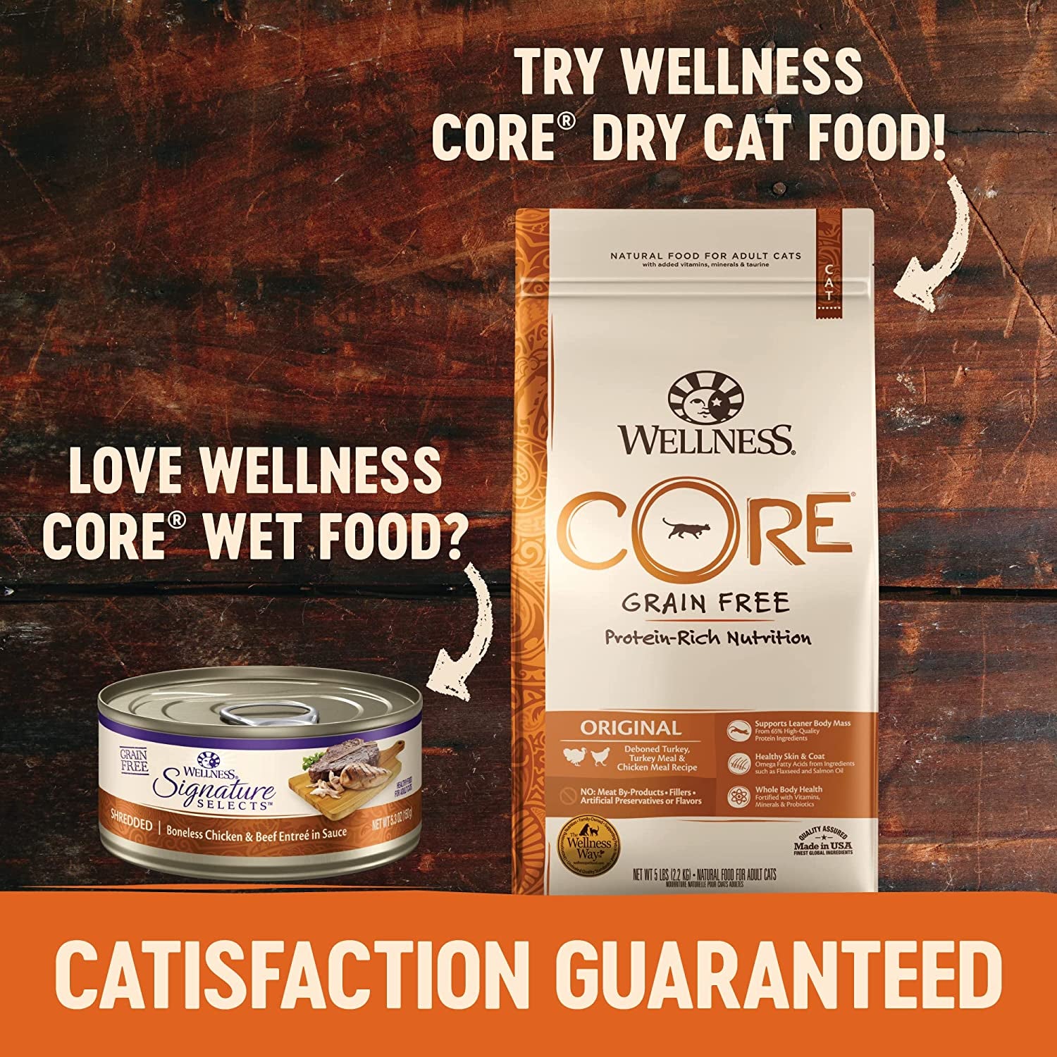 Signature Selects Wet Cat Food by CORE Wellness: Grain-Free (Shredded Chicken & Turkey, 2.8 Ounces, Pack of 12)