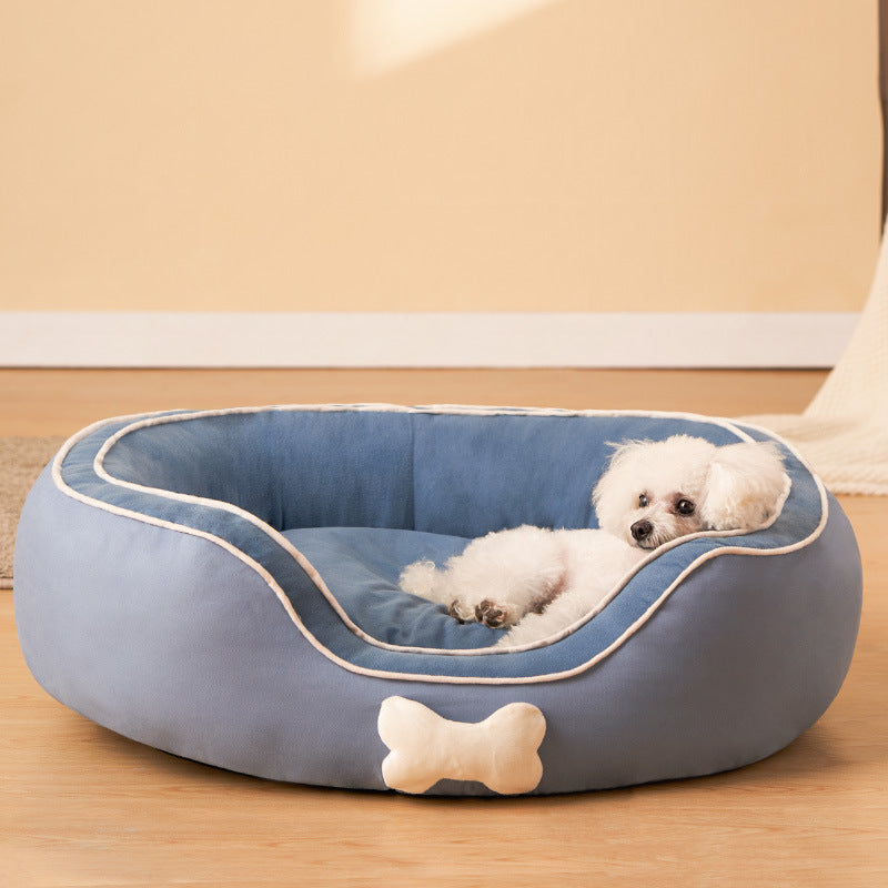 Soft Pet Bed: Winter Warm Sofa, Dog Mats, Puppy Sleep