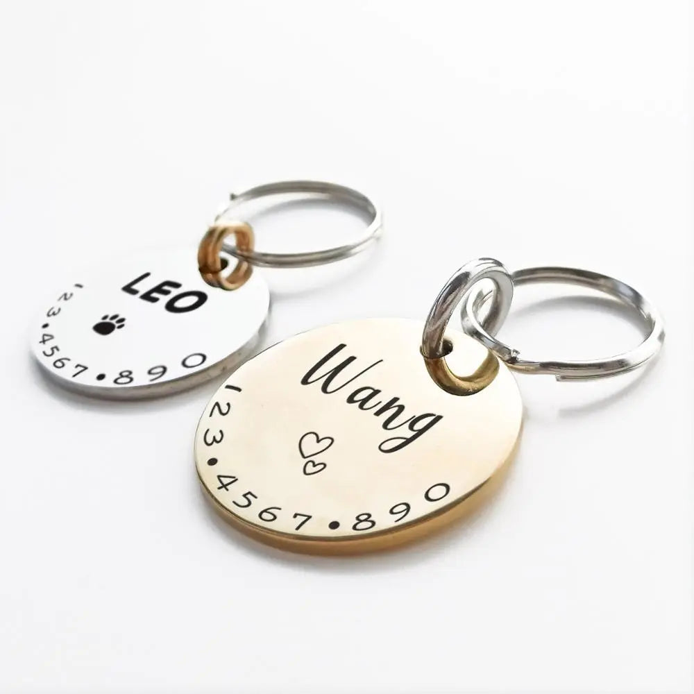 Custom Engraved Pet ID Tags: Pamper Your Furry Friend!