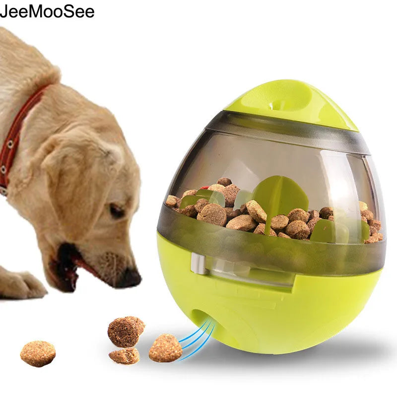 Interactive Dog Slow Feeder: Treat-dispensing toy for dogs.