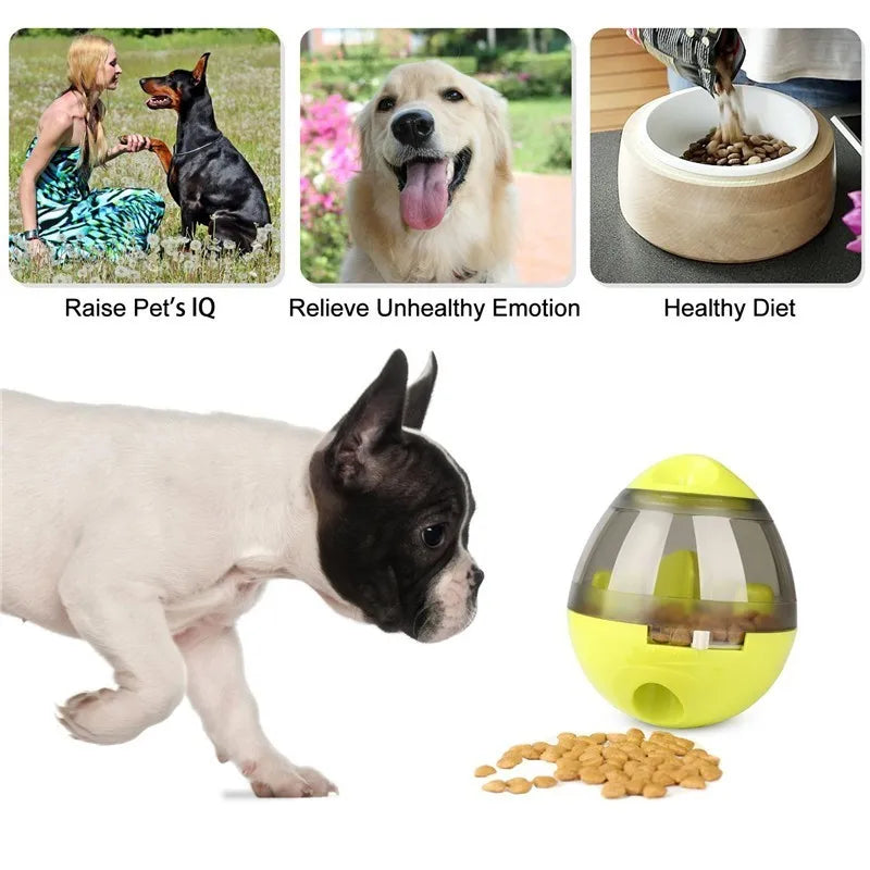 Interactive Dog Slow Feeder: Treat-dispensing toy for dogs.