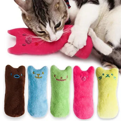 Catnip toys: Interactive plush toys for playful cats.