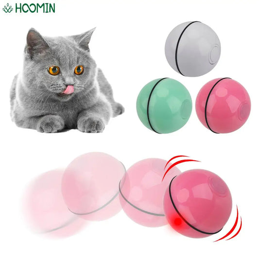 USB Charge Cat Toys: Automatic scrolling ball for IQ training.