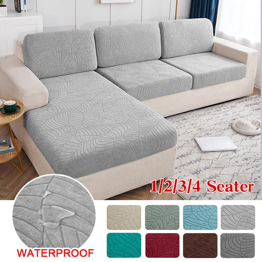 Water Resistant Sofa Cover: Elastic cover, protects from pets and kids.