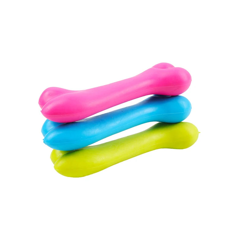 Pet Toys: Enrichment rubber chew toys.