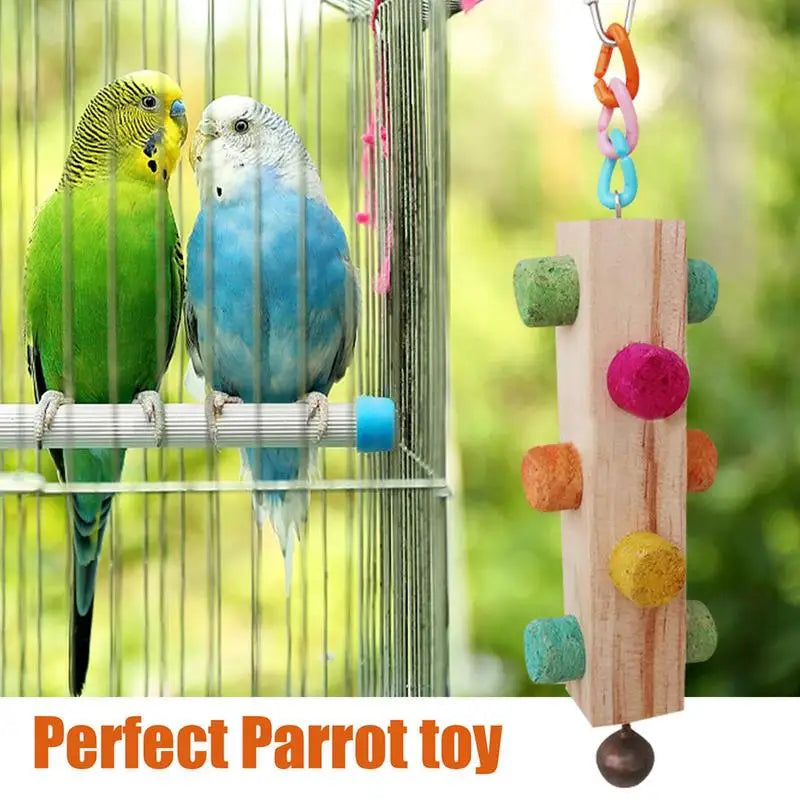 Wooden Bird Perch Stand: Provide Exercise and Entertainment for Your Bird!