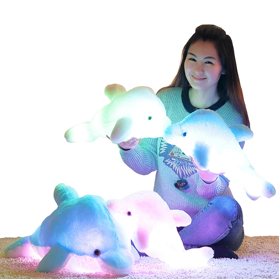 Luminous Dolphin Doll: Bring Joy to Your Child's Room!