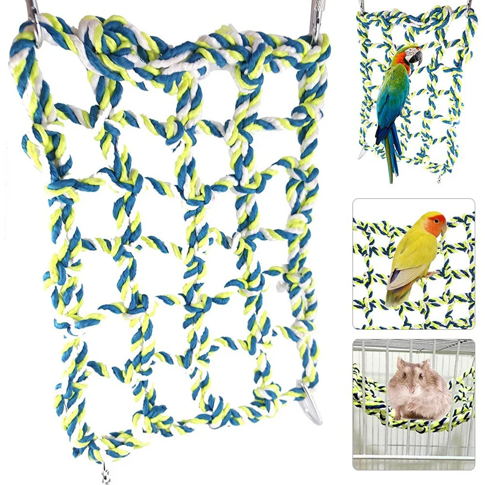 Parrot Climbing Net: Fun Exercise for Your Feathered Friend