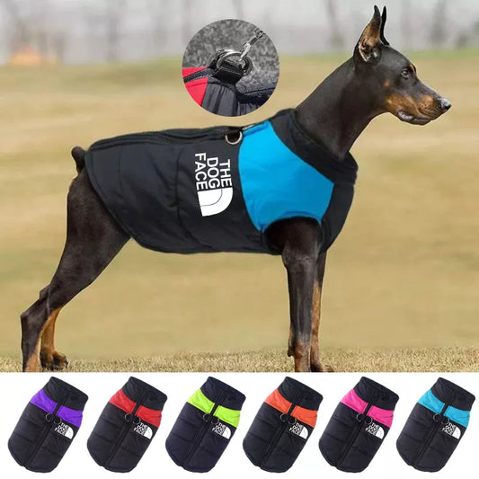 Waterproof Warm Dog Clothes: Winter vest for dogs.