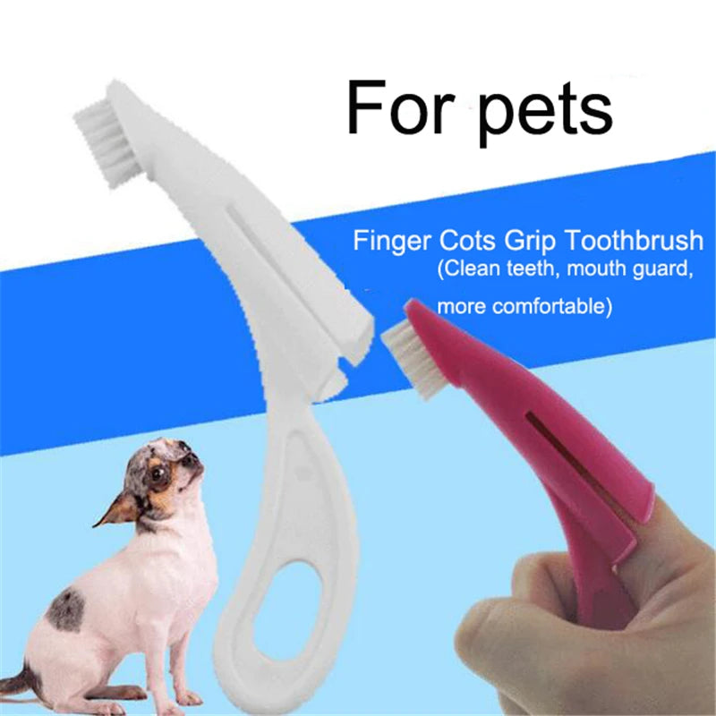 Interactive Dog Toothbrush: Teeth-cleaning tool.