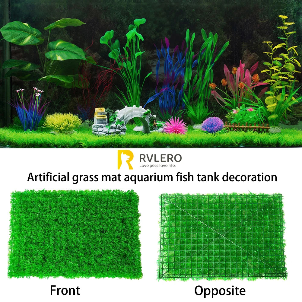 Simulation Landscaping Supplies: Accessories for fish tanks, lifelike designs.