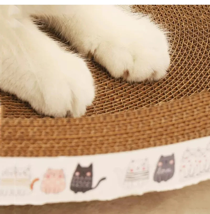 Cat Scratcher: Corrugated, wear-resistant, claw toys, cat bed.