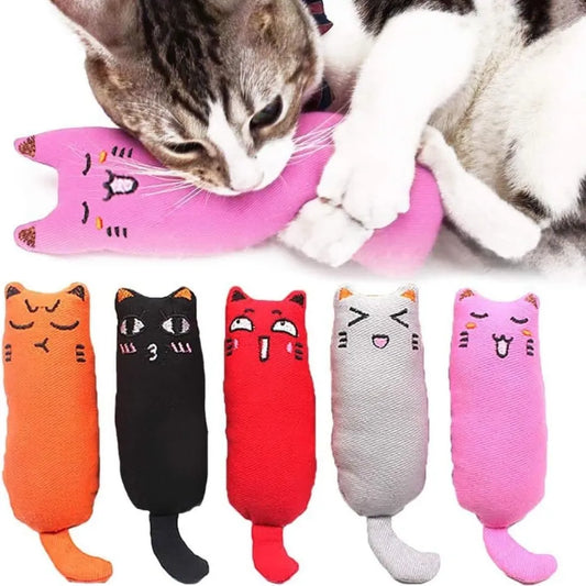 Rustle sound catnip toy: Keeps kittens entertained, aids teeth care.