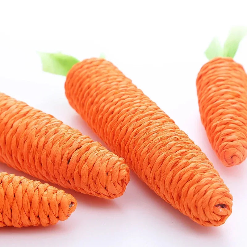 Carrot-shaped Cat Toy: Encourage Healthy Chewing for Your Cat!