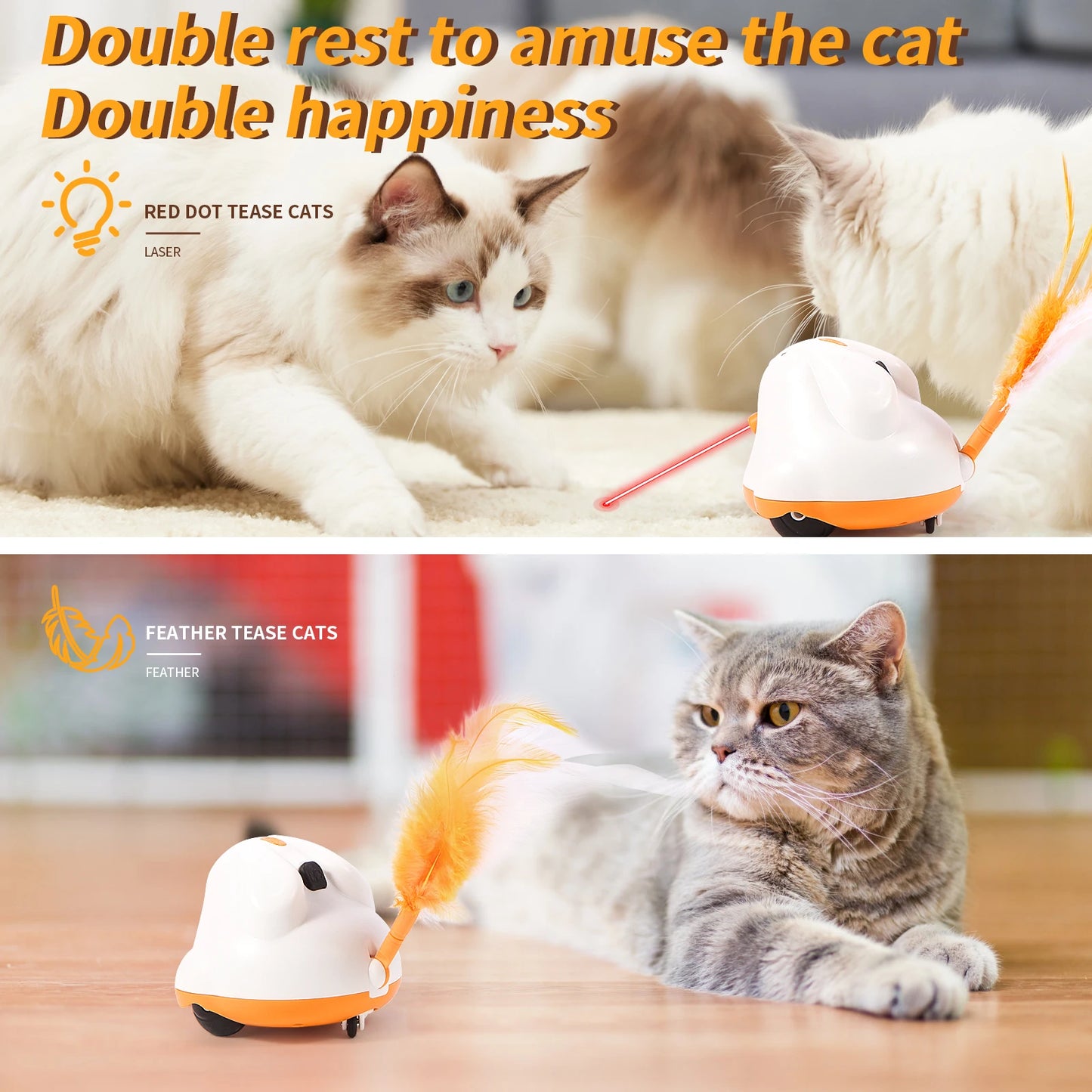 Interactive Cat Toy: Stimulate Your Cat's Playful Nature!