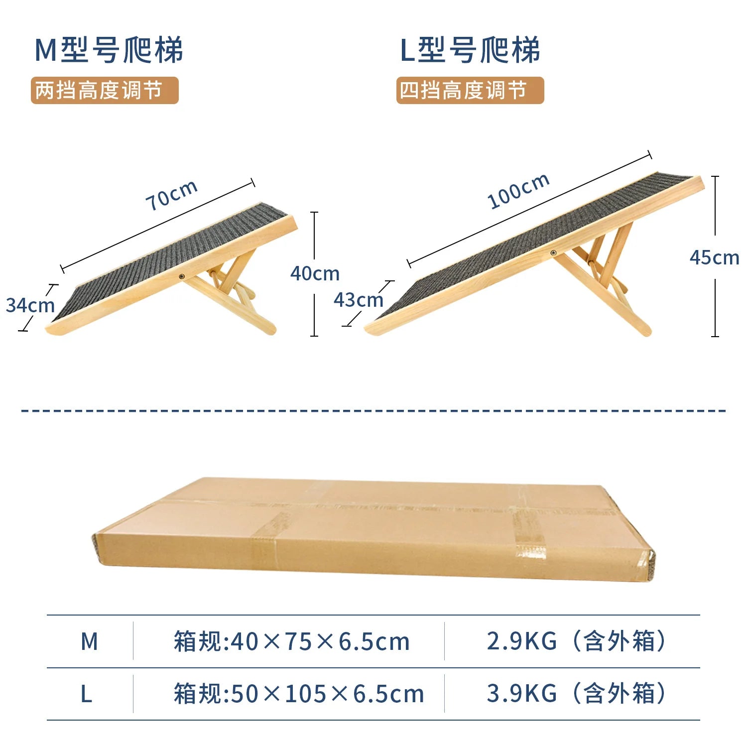 Adjustable Dog Ramps