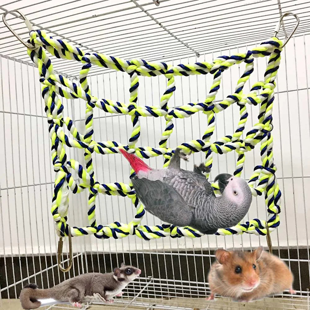 Parrot Climbing Net: Fun Exercise for Your Feathered Friend