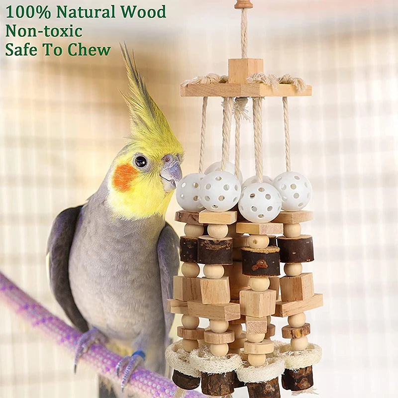 Parrot Nibble Toy: Keep Your Parrot Happy and Entertained