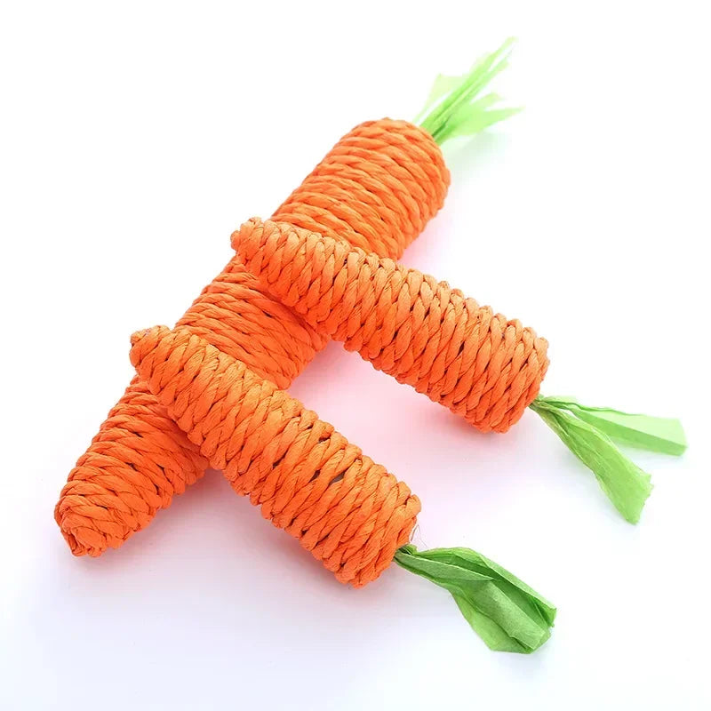 Carrot-shaped Cat Toy: Encourage Healthy Chewing for Your Cat!