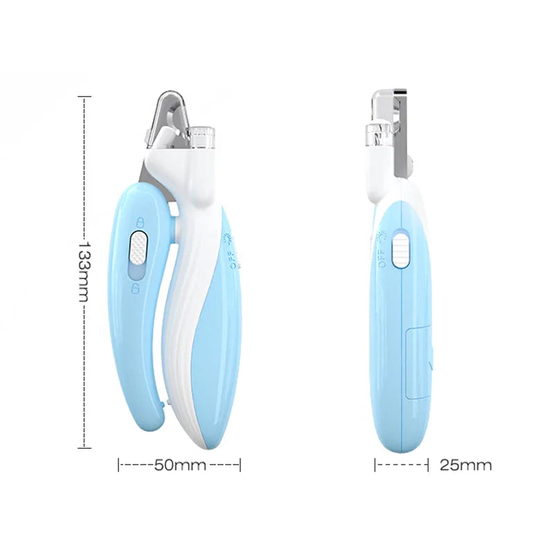 LED Pet Nail Clippers: Professional Grooming with LED Light.