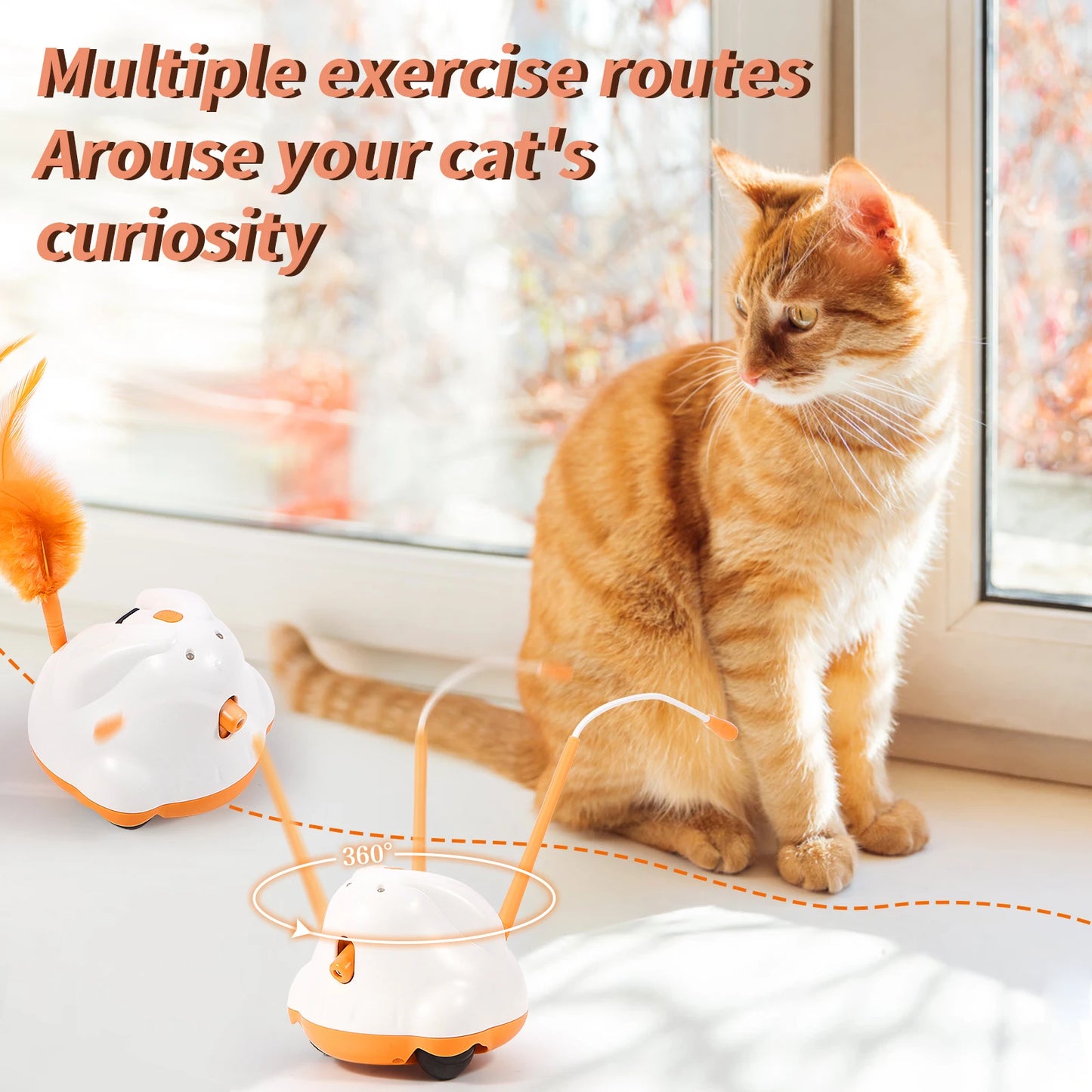 Interactive Cat Toy: Stimulate Your Cat's Playful Nature!