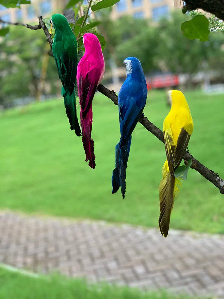 Simulation Parrot Decoration: Add Charm to Your Garden!