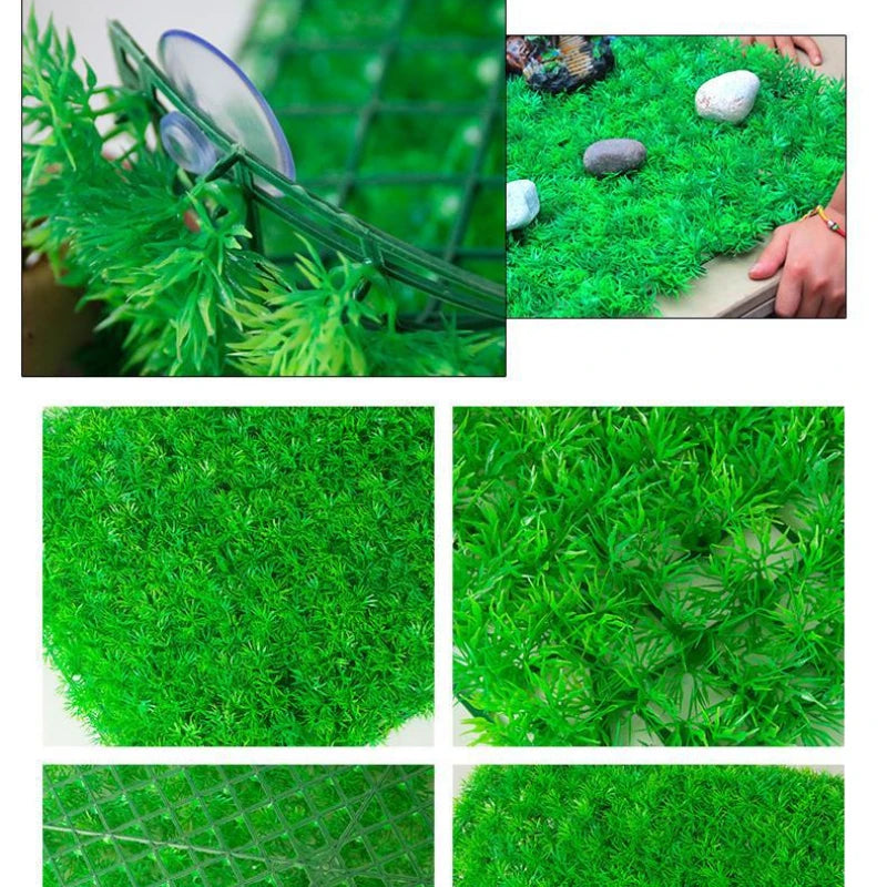 Simulation Landscaping Supplies: Accessories for fish tanks, lifelike designs.