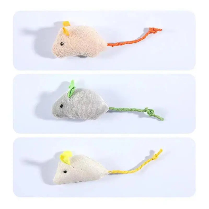 Home Cat Toy: Cute toy mice for kittens.