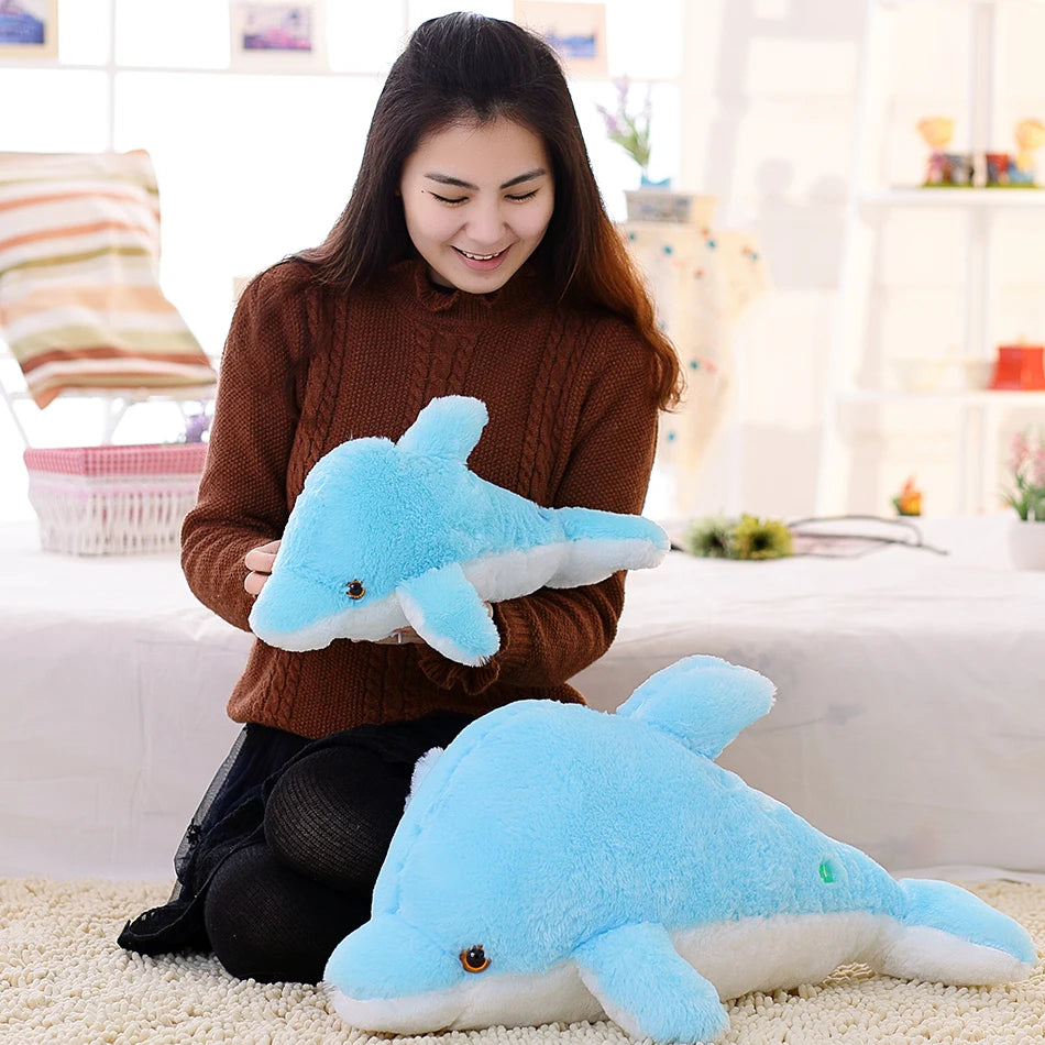 Luminous Dolphin Doll: Bring Joy to Your Child's Room!