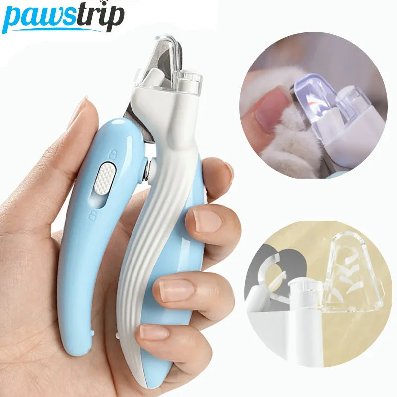 LED Pet Nail Clippers: Professional Grooming with LED Light.