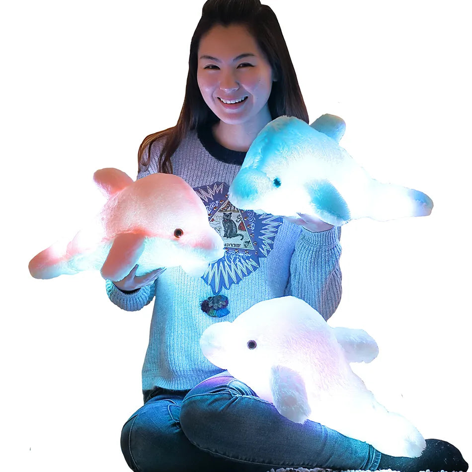 Luminous Dolphin Doll: Bring Joy to Your Child's Room!