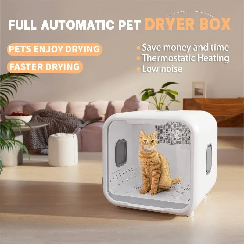 Ultra-Quiet Pet Dryer: Gentle Drying for Your Furry Friend!