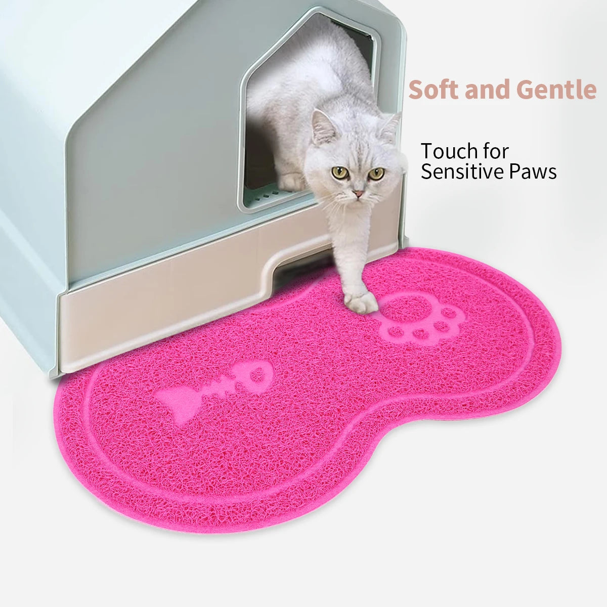 Non-slip Waterproof Dog Feeding PVC Mat