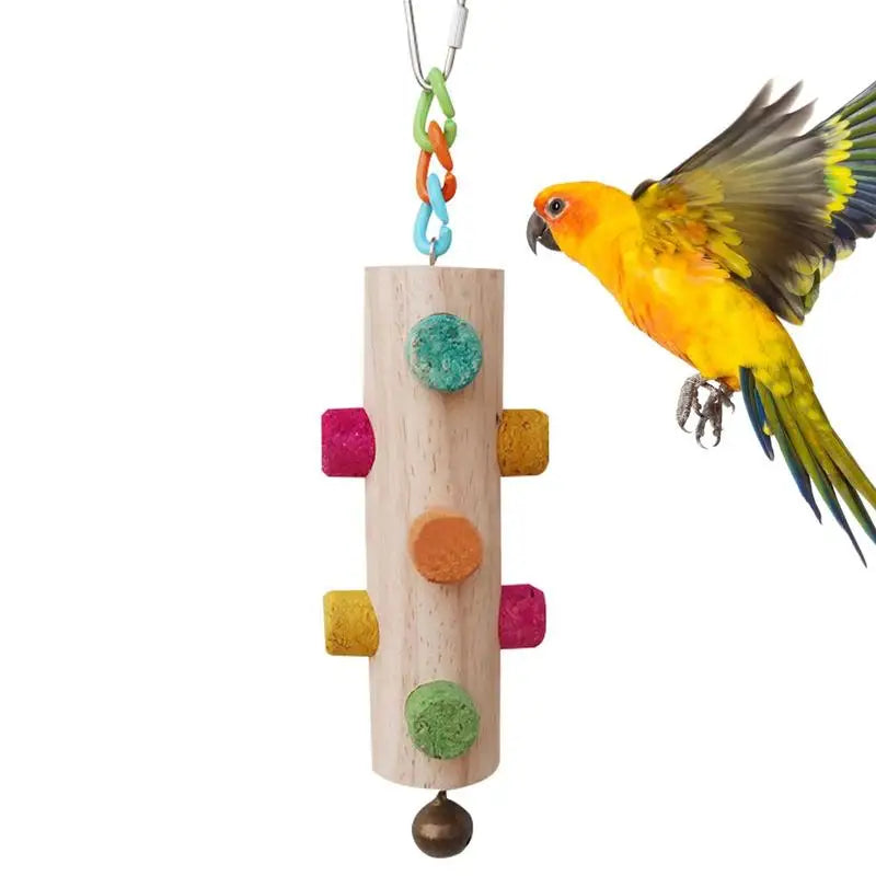 Wooden Bird Perch Stand: Provide Exercise and Entertainment for Your Bird!