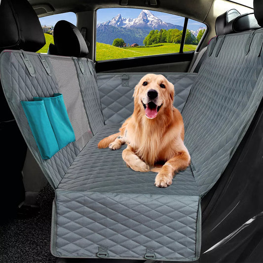 Waterproof Dog Car Seat Cover: Rear Hammock Protector Mat