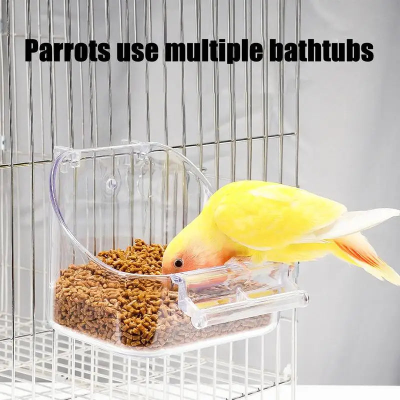 Parrot Bathing Tub: Keep Your Bird Clean and Happy!