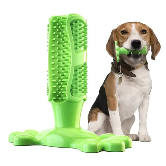 Puppy Toothbrush Toy: Massages and Cleans Dog's Teeth.