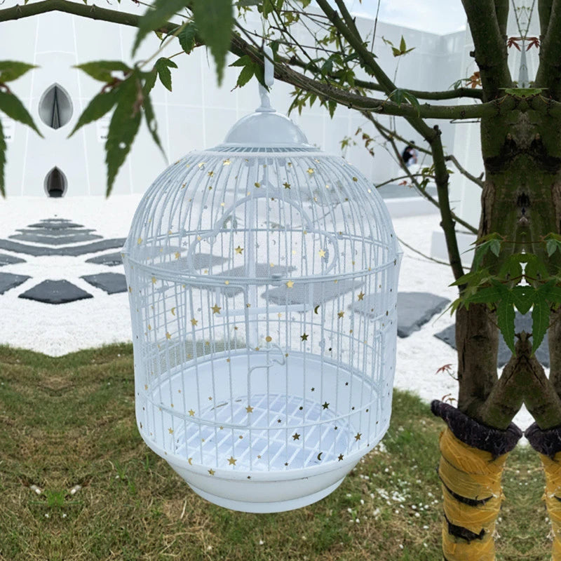 Universal Bird Cage Cover: 360-degree mesh net for bird cages.