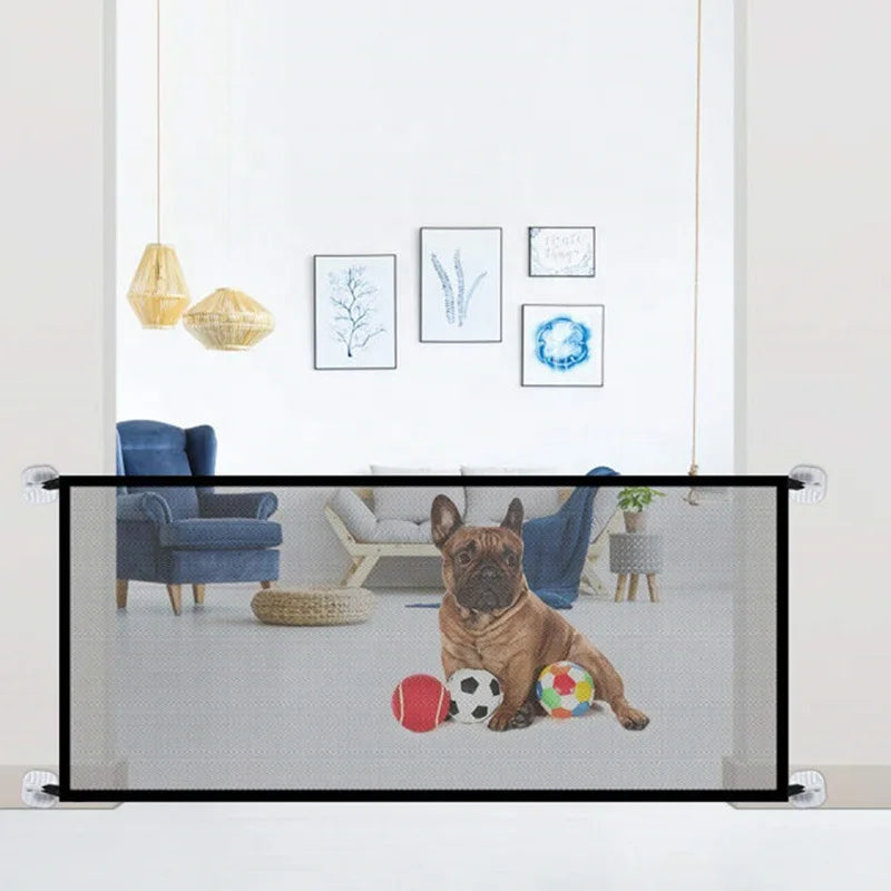 Easy Install Pet Door: Lockable magnetic screen for pets.