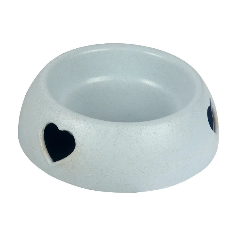 Love Single Dog Cat Food Bowl: Plastic Bowl