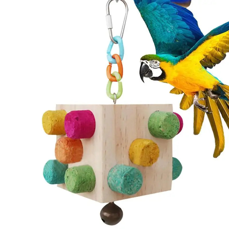 Wooden Bird Perch Stand: Provide Exercise and Entertainment for Your Bird!