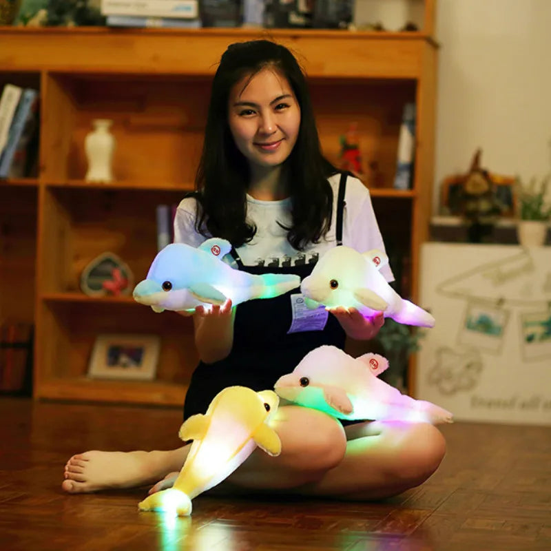 Luminous Dolphin Doll: Bring Joy to Your Child's Room!