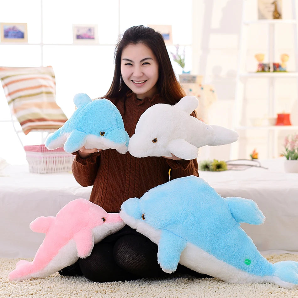 Luminous Dolphin Doll: Bring Joy to Your Child's Room!