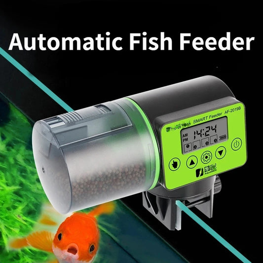 Intelligent Aquarium Feeder: Ensure Your Fish Are Fed On Time!