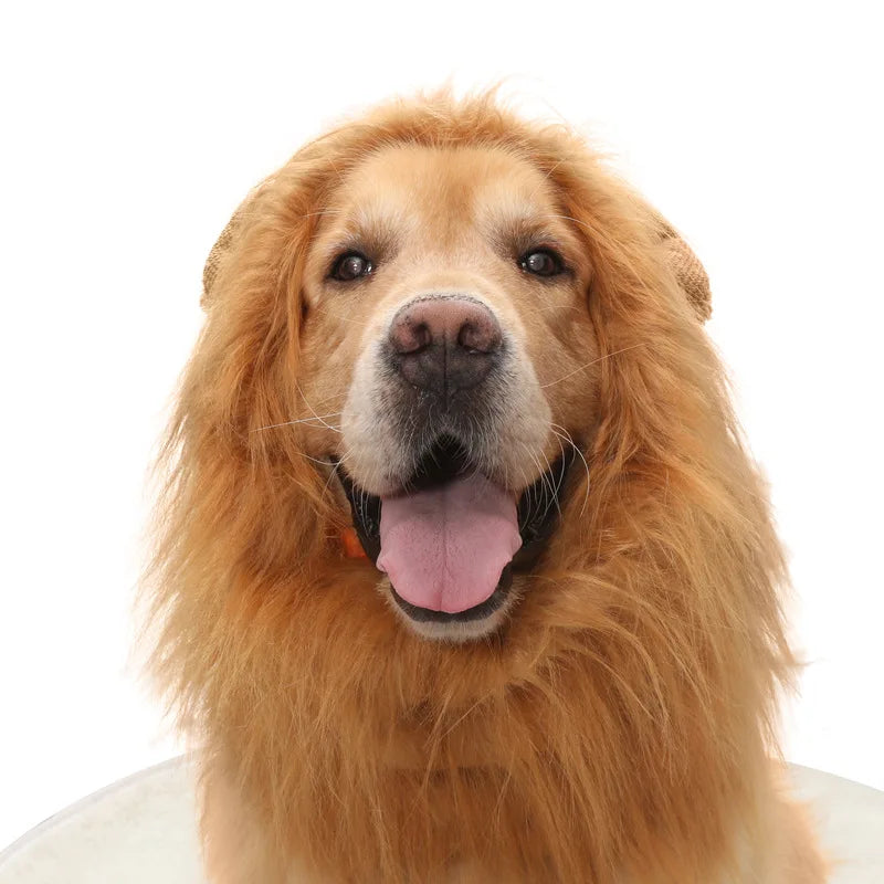 Lion Wig for Dog 