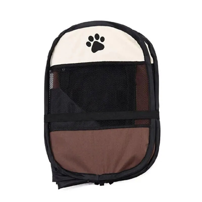 Foldable Pet Tent: Easy Setup, Outdoor Kennel, Large Dog Shelter.