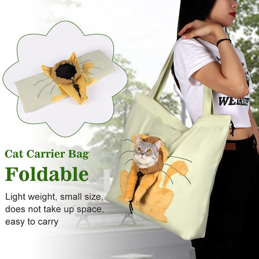 Soft pet carriers bag: Portable, outgoing travel solution for small pets.